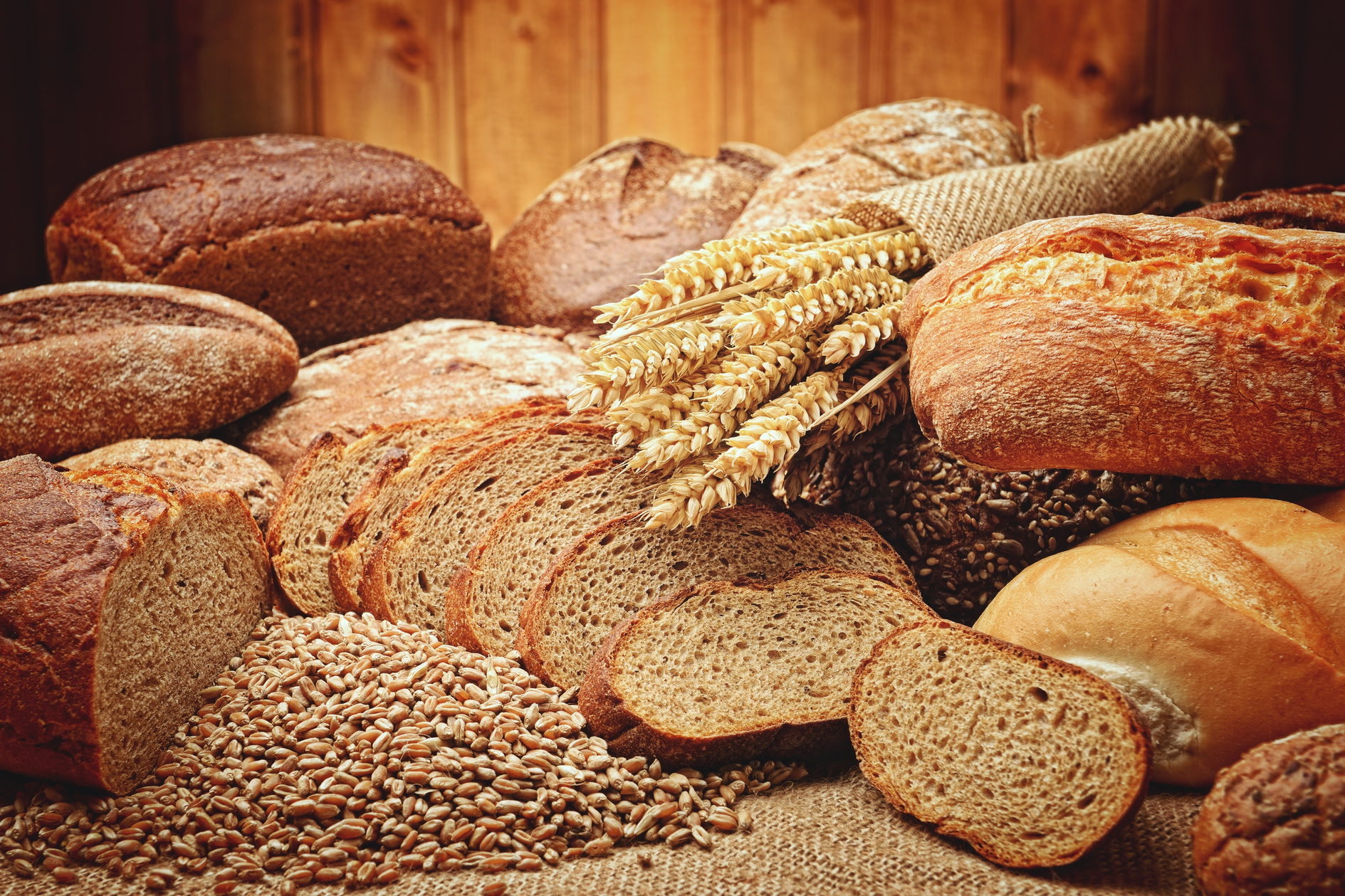 Various Kinds of Breads